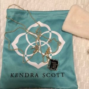 Kendra Scott Tortoise / Gold Necklace